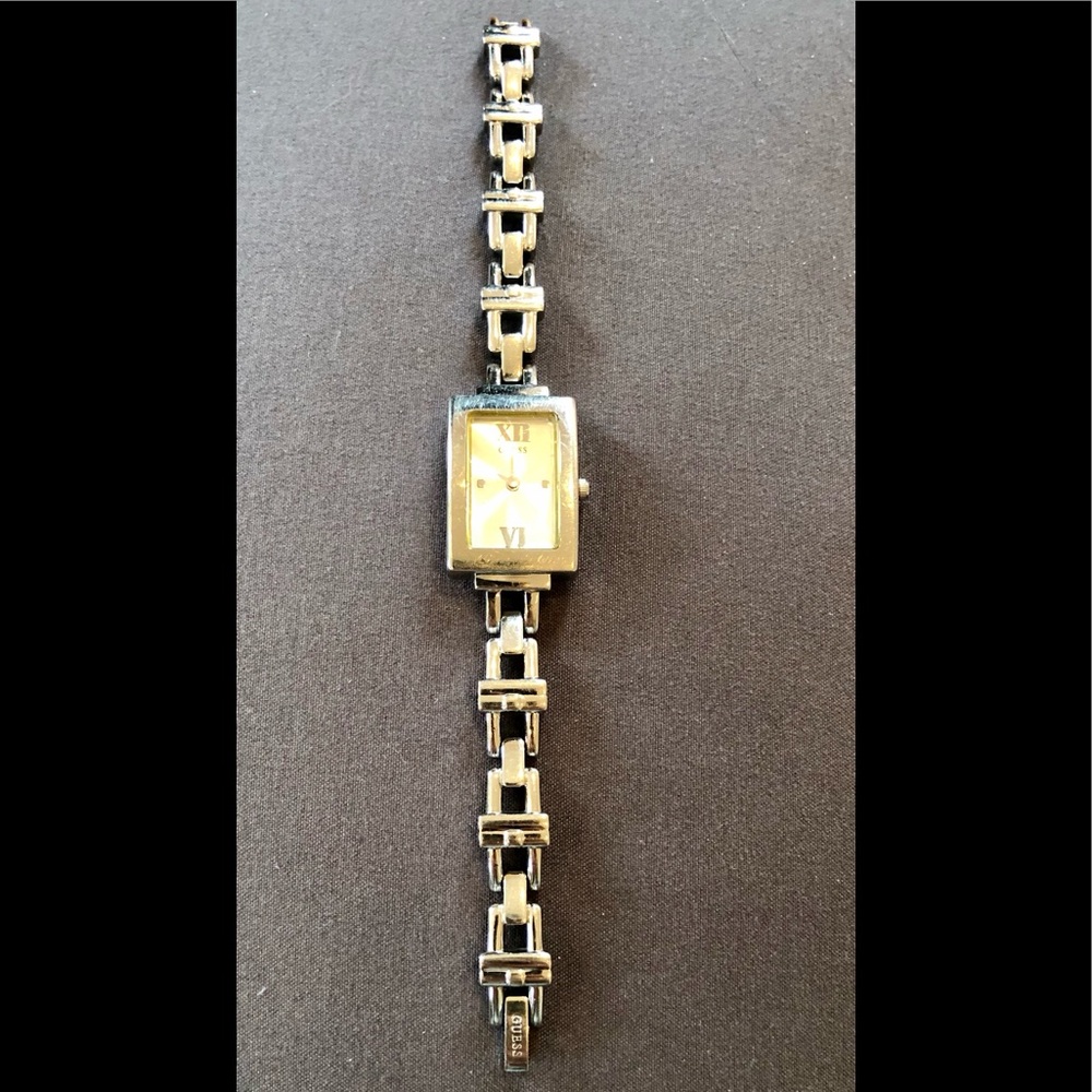 Guess watch silver stainless steel